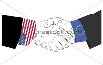 The friendship between USA and Europe Union