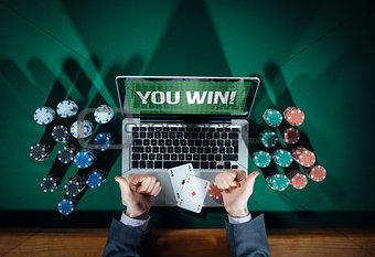 Successful online poker player