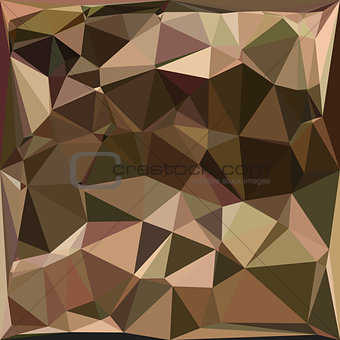 Sienna Abstract Low Polygon Background