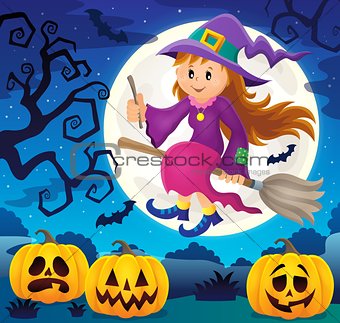 Cute witch theme image 4