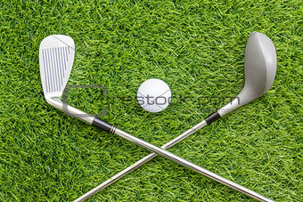 Sport objects related to golf equipment 