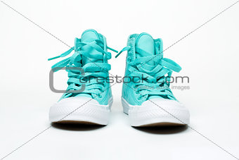 pair shoes isolated on white background