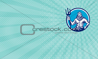 Poseidon Sea Freight Business Card