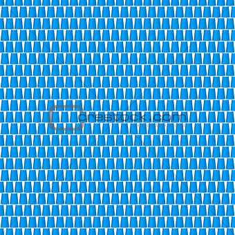 Background of cups in blue design