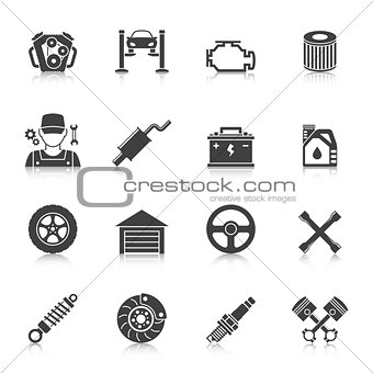 Auto Service Icons set