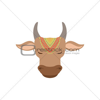 Head Of Indian Holy Cow