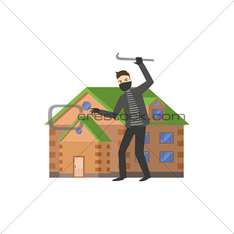 House And A Burglar