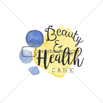 Healthcare And Beauty Promo Sign