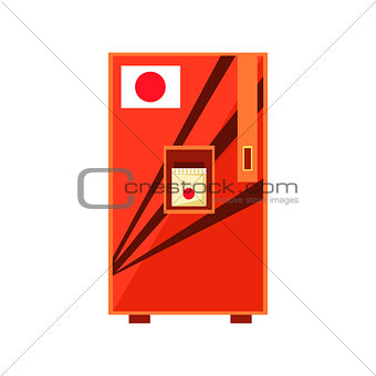 Japanese Food Vending Machine Design
