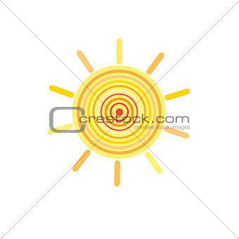 Sign of the sun color