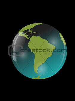 Globe Icon Vector Illustration