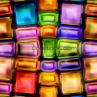 Seamless texture of abstract bright shiny