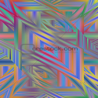 Geometric coloring pattern