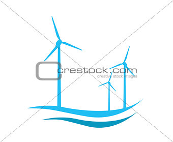Windmill Vector