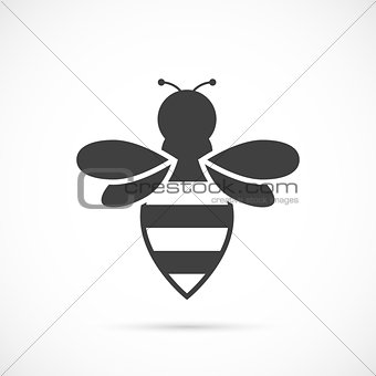 Bee vector icon