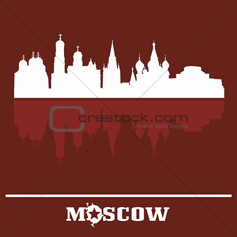 Skyline of Moscow Kremlin, Russia