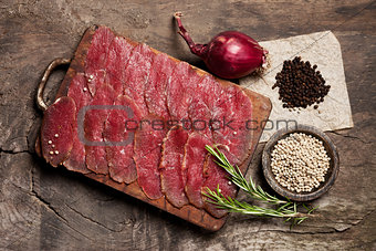 Elegant food preparation: meat