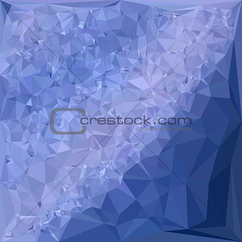 Steel Blue Abstract Low Polygon Background