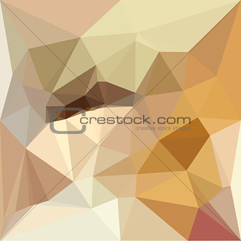 Corn Yellow Beige Abstract Low Polygon Background