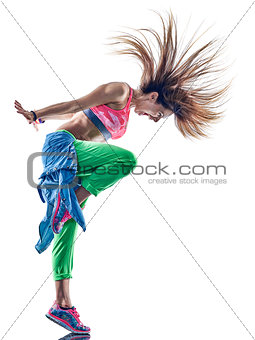 woman fitness excercises zumba dancer dancing