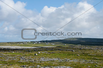 Inishmore panorama, Aran Islands, Ireland, Europe