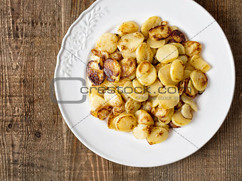 rustic german bratkartofflen fried potatoes