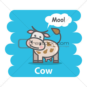 Cow vector illustration