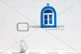 Fragment of small church in Kos island, Greece