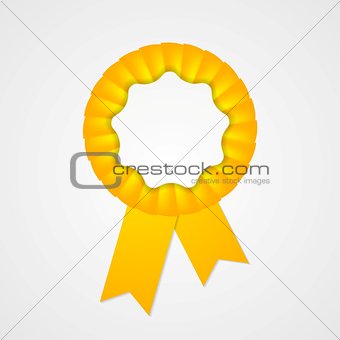 Bright vector abstract rosette design