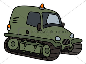 Small military tracked vehicle