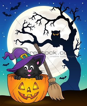 Halloween cat theme image 9