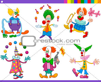 circus clowns collection