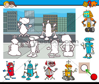 educational activity with robots