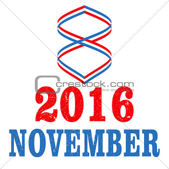 US Election Day Vector Concept