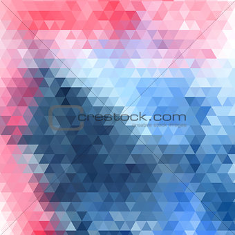 Bright abstract pattern polygons
