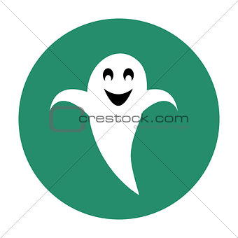 Ghost flat icon