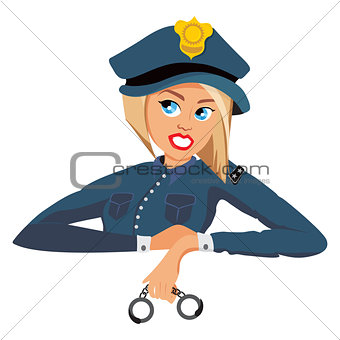 Woman policewoman