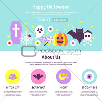 Happy Halloween Website Design