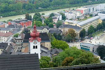 Center of City Salzburg, Austria