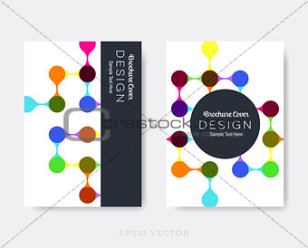 Creative modern brochure design templates 