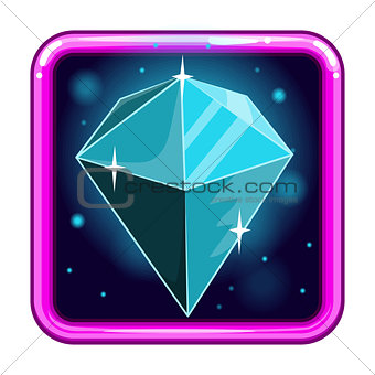 The application icon with gems 4