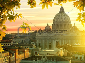 Vatican in autumn