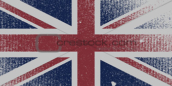 Distressed UK Flag