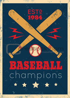 poster for baseball 