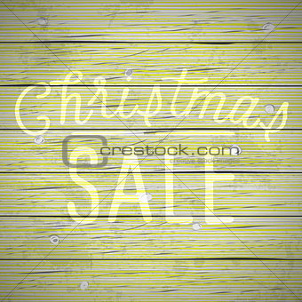 Vintage background with slogan for Christmas