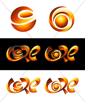 Hot Core Vector Logos
