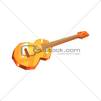 Classic Wooden Guitar Music Instrument