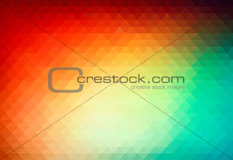 vector background from triangle polygons