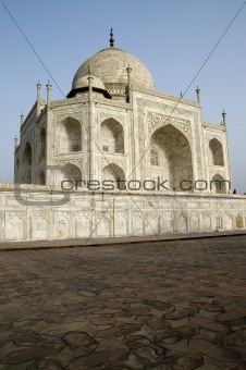 Taj Mahal, view from East