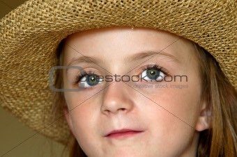Little Girl in hat